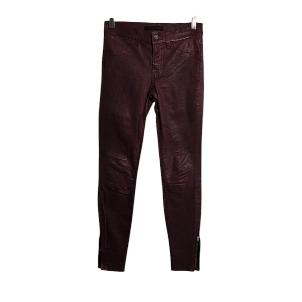 Red Lamb Leather
